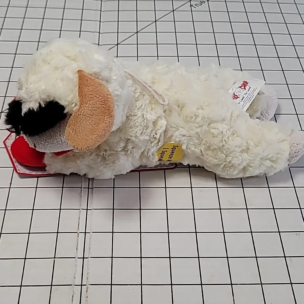 Multipet Lamb Chop Dog Toy with Squeaker, Large‎ Size NWT